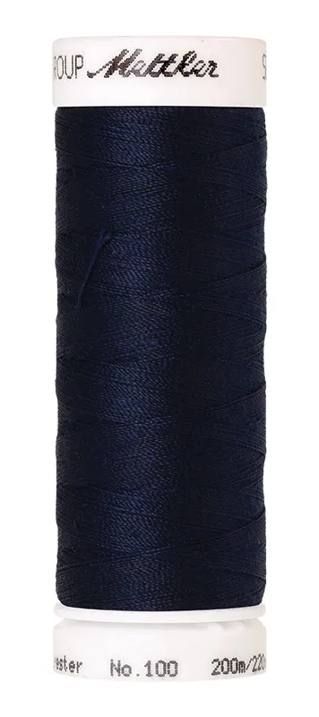 Garn - Amann Mettler naaigaren donker marineblauw 0825
