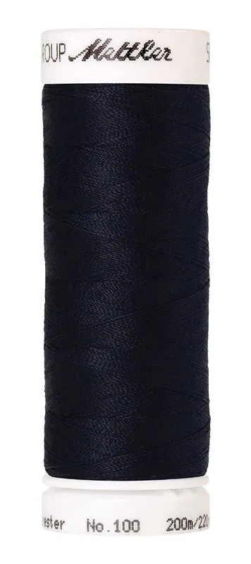 Garn - Amann Mettler naaigaren donkerblauw 0827