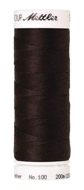 Bruin - Amann Mettler naaigaren donkerbruin 1002