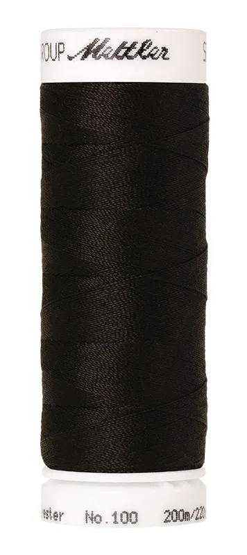 Garen - Amann Mettler naaigaren donkerbruin 1050