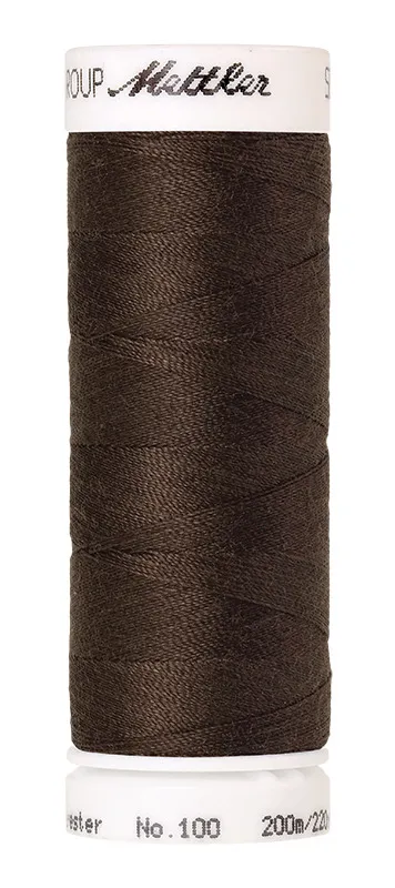 Bruin - Amann Mettler naaigaren donkerbruin 1134