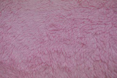 2018 - Bont stof - Teddy - roze - 997051-612