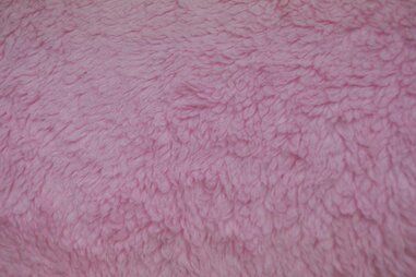 Polytex stoffen - Bont stof - Teddy - roze - 997051-612