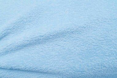 Fleece stoffen - Fleece stof - ultra soft - lichtblauw - 5358-003