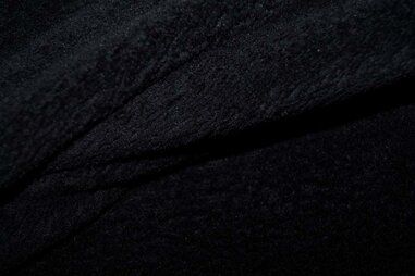 Fleece stoffen - Fleece stof - ultra soft - zwart - 5358-069