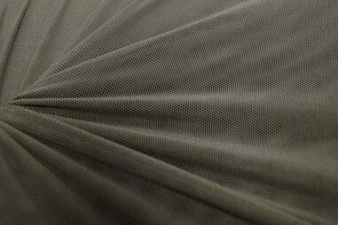 Doorschijnende stoffen - Polyester stof - Mesh - taupe - 0695-215