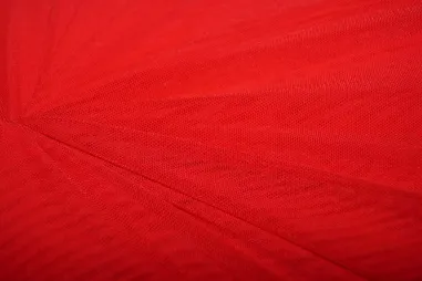 Polyester stoffen - Polyester stof - Mesh - rood - 0695-425