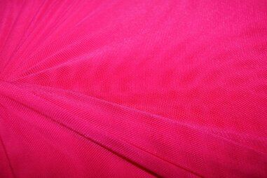 Polyester stoffen - Polyester stof - Mesh - fuchsia - 0695-875