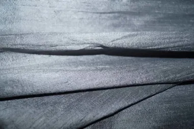 Tricot stof - Fluweel rekbaar - donkergrijs - 3348-068 - Zijde stof - Dupion zijde - grijs