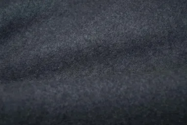 Fluweel stoffen - Fleece stof - Organic cotton fleece grey - melange - 8001-068