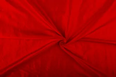 Polyester stof - Interieur- en gordijnstof - donkerrood - 297322-D3 - Taftzijde stof - rood - 5516-015