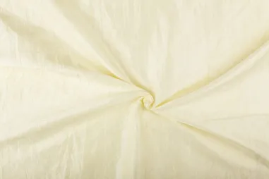 Verduisteringsstof - off-white - 100% - 386314 - Taftzijde stof - creme - 5516-051