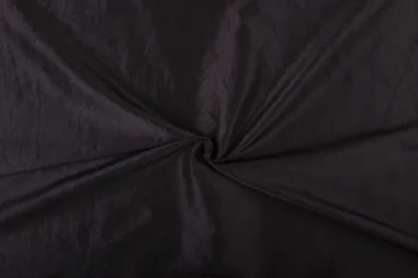 Polyester stof - Interieur- en gordijnstof - bruin - 297322-F4 - Taftzijde stof - donkertaupe - (grijsbruin) - 5516-068