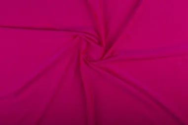 Katoen stof - poplin - boerenbont ruit (1 cm) - roze - 5635-014 - Lycra stof - fluor - roze - 0365-117