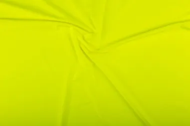 Tricot stof - Hydrofiele tricot - oker - 0887-570 - Lycra stof - fluor - geel - 0365-133