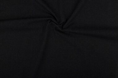 Gilet stoffen - Spijkerstof - zwart - 0400-069