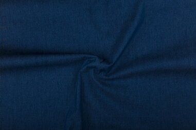 125gr/M² - Spijkerstof - Jeans soepel - blauw - 0600-006