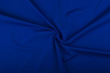 60% viscose, 35% polyamide, 5% elastan stoffen - Tricot stof - Punta di Roma - kobalt - 0835-005