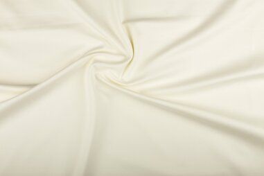 60% viscose, 35% polyamide, 5% elastan stoffen - Tricot stof - Punta di Roma - ecru - 0835-051