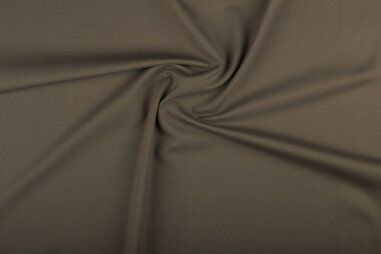 Taupe stoffen - Tricot stof - Punta di Roma - taupe - 0835-054