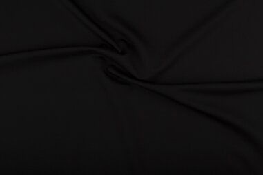 Tricot stoffen - Tricot stof - Punta di Roma - zwart - 0835-069