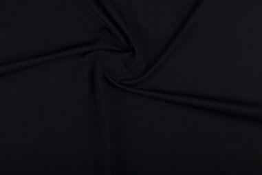 60% viscose, 35% polyamide, 5% elastan stoffen - Tricot stof - Punta di Roma - donkerblauw - 0835-109