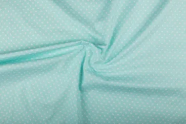Waterafstotende stof - outdoor waterproof - groen - 4542-029 - Katoen stof - hartje - mint - 1264-022