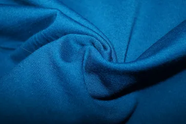 345gr/M² - Tricot stof - Punta di Roma - blauw - 9601-024