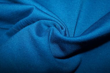 60% viscose, 35% polyamide, 5% elastan stoffen - Tricot stof - Punta di Roma - blauw - 9601-024