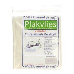 Overige merken fournituren - Opry plakvlies - wit - 66002-009 (per 2 meter verpakt)