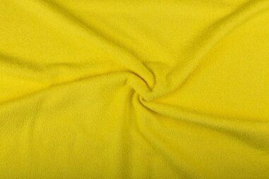 Handdoek stoffen - Badstof - dubbel gelust - zachtgeel - 2900-034