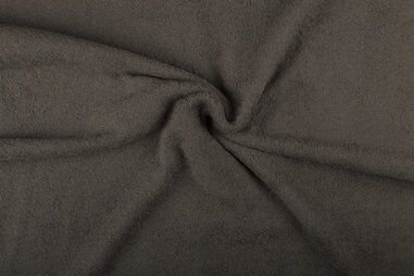 Handdoek stoffen - Badstof - dubbel gelust - taupe - 2900-054