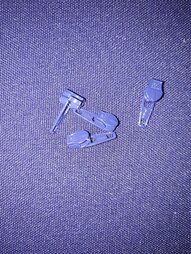 Ritsen per meter - Ykk runner donkerblauw