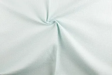 Aankleedkussen stoffen - Katoen stof - Wafelkatoen - mintgroen - 2902-022