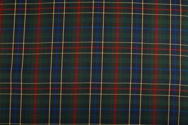 Viskose und Polyester - NB 5194-001 Schottenkaro grün/blau/rot/gelb