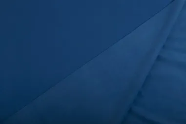 Poncho stoffen - Softshell stof - middenblauw - 7004-006