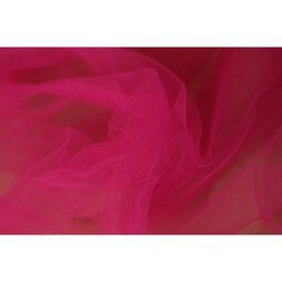 Felroze stoffen - Tule stof - breed - fuchsia - 4700-005