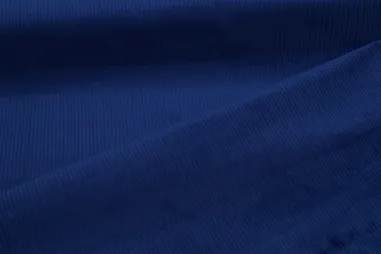 Ribcord und Velvet - NB 3044-005 Cordstoff medium kobalt 