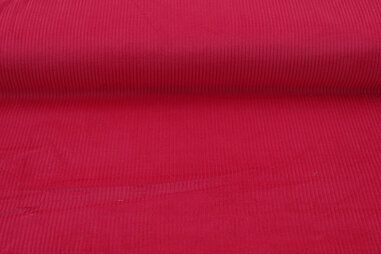 295gr/M² - Ribcord stof - grof - fuchsia - 3044-017