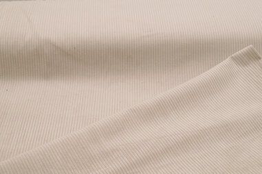 Meubelstoffen - Ribcord stof - grof - beige - 3044-052