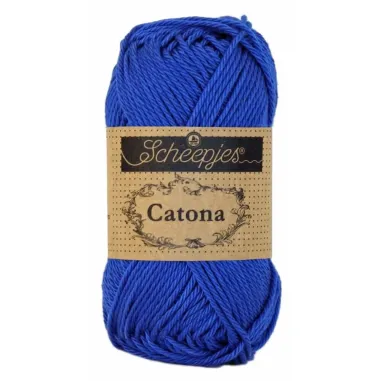 Häkeln und Stricken - Catona 201 Electric Blue 50GR