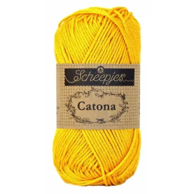 Häkeln und Stricken - Catona 208 Yellow Gold 50GR