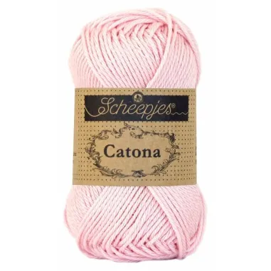 Häkeln und Stricken - Catona 238 Powder Pink 50GR