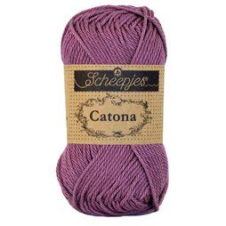 Strick- und Häkelgarne - Catona 240 Amethyst Purple 50GR