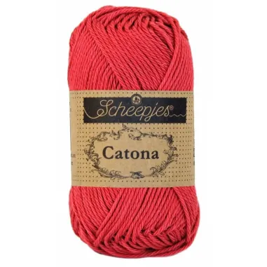 Häkeln und Stricken - Catona 258 Rose Wood 50GR