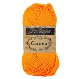 Haken en Breien - Catona 281 Tangerine 50GR