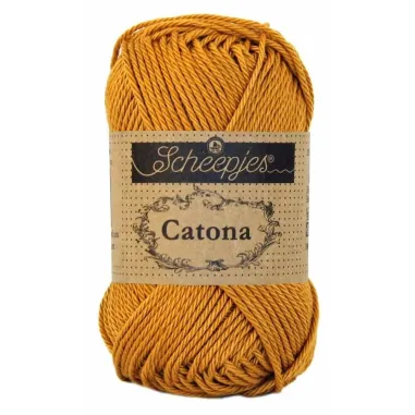 Haken en Breien - Catona 383 Ginger Gold 50GR
