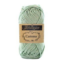 Strick- und Häkelgarne - Catona 402 Silver Green 50GR