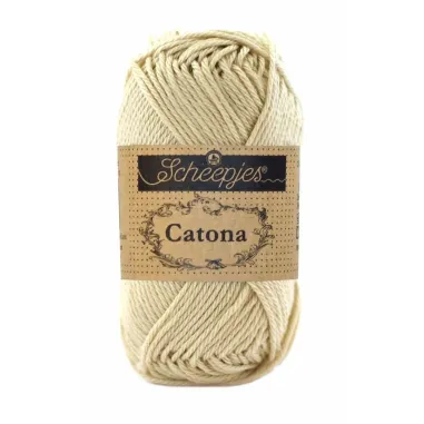 Brei- en haakgaren Scheepjes CATONA 100% KATOEN - Catona 404 English Tea 50GR