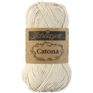 Brei- en haakgaren Scheepjes CATONA 100% KATOEN - Catona 505 Linen 50GR